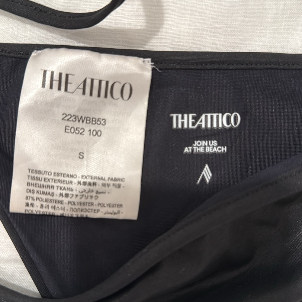 The Attico Black Bikini (Small) - Picture 7 of 14